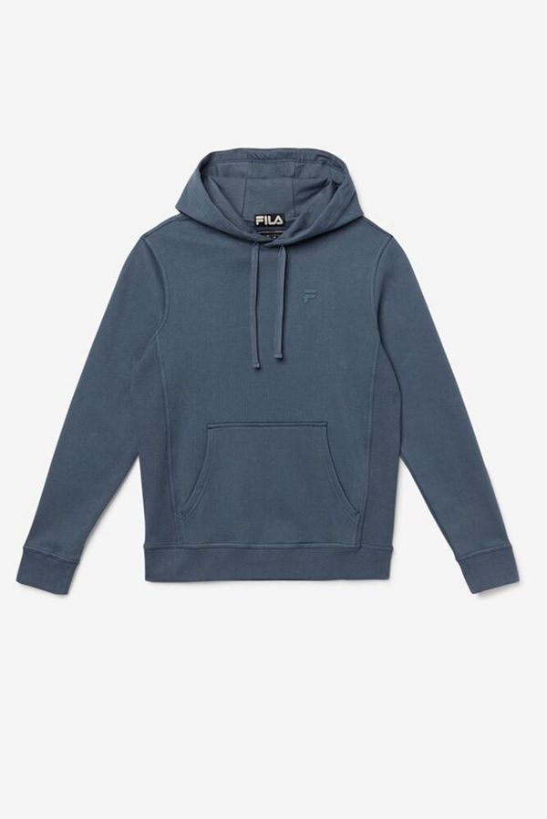 Fila Phoenix French Terry Pullover Men's Hoodies - Lightslategray,NZ 659-82147